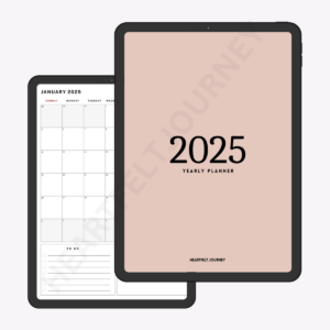 2025 Heartfelt Harmony Planner