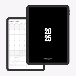 2025 Heartfelt Elegance Planner