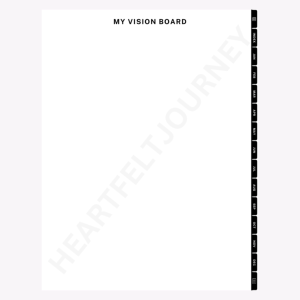 2025 Heartfelt Radiance Planner - Heartfelt Journey